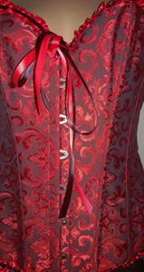 Picture of Red Corset size: M  (6-8)